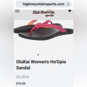 OlaKai Women’s Flip Flops Size 6